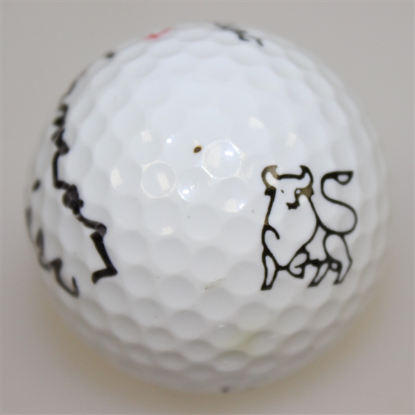 Herman Keiser Signed Titleist 4 Golf Ball JSA ALOA