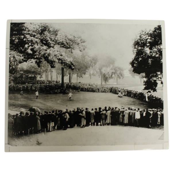 Francis Ouimet Winning 1913 US Open at The Country Club - 8 x 10 (Vintage Photo Stamped From USGA Golf House