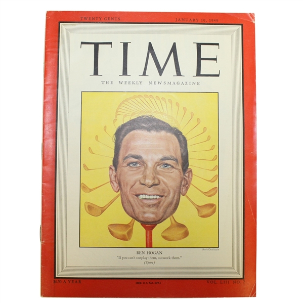 Ben Hogan Time Magazine - 1949