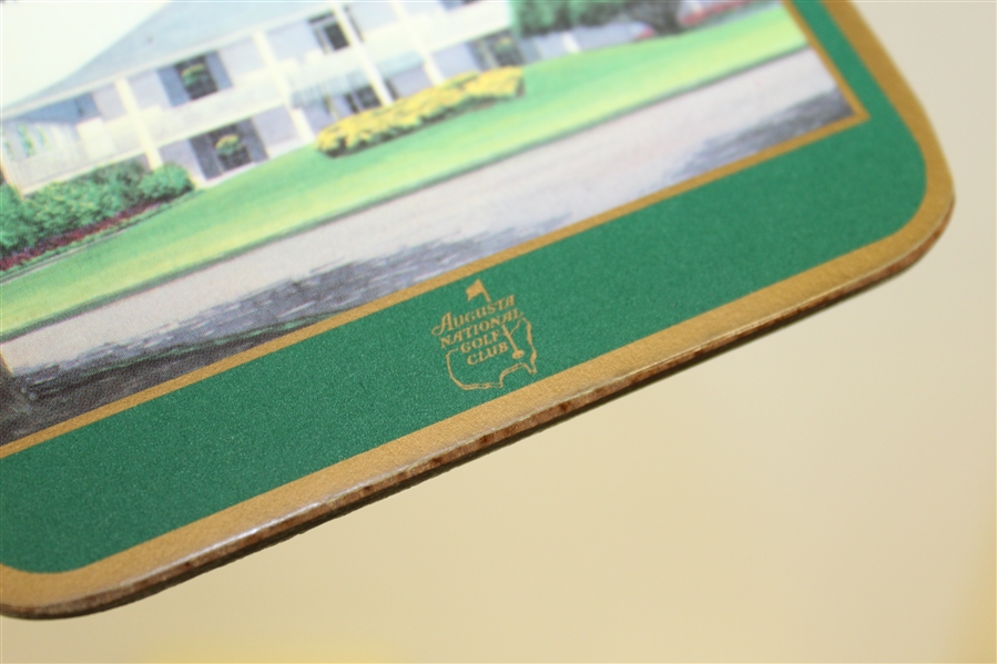 Augusta National Golf Club Pimpernel Member Acrylic Coasters with Box