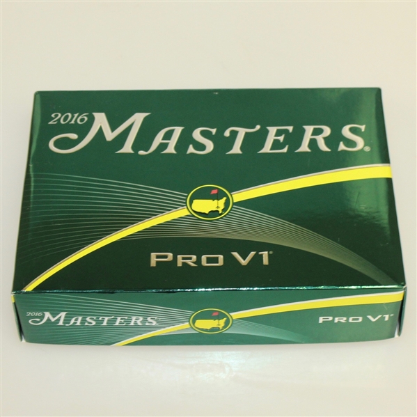Masters 2016 Pro V1 Golf Ball Box - Dozen