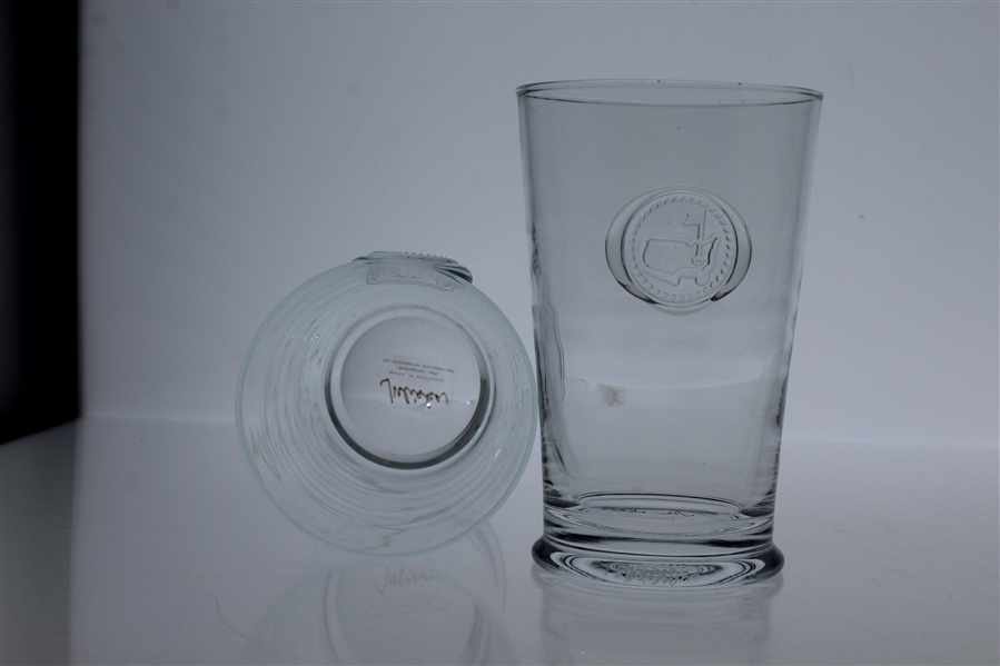 Masters High Ball Glasses w/ Glass Masters Seal On Front
