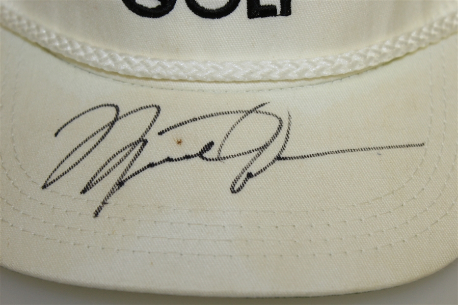 Michael Jordan Signed White Callaway Golf Hat JSA ALOA