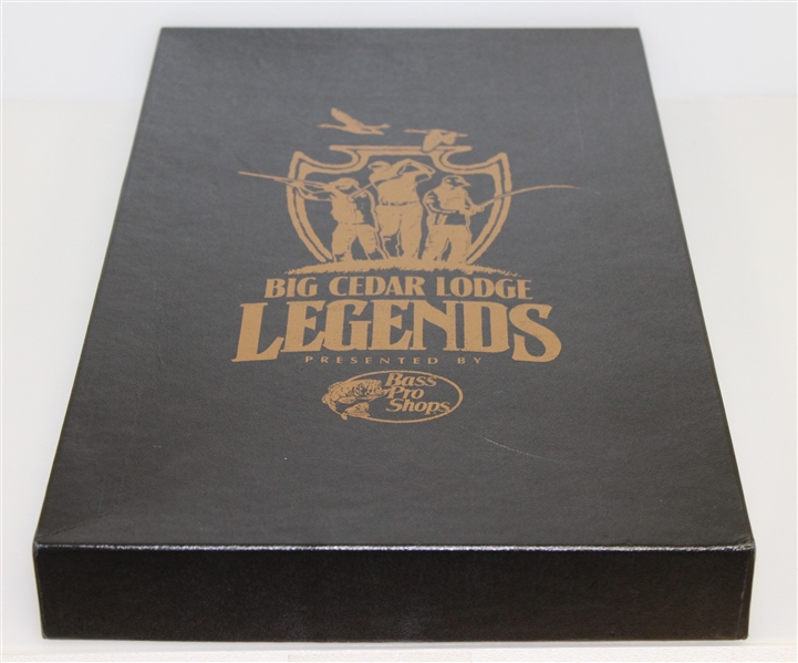 Big Cedar Legends Appreciation Plaque Given To David Graham with Original Box & Sleeve
