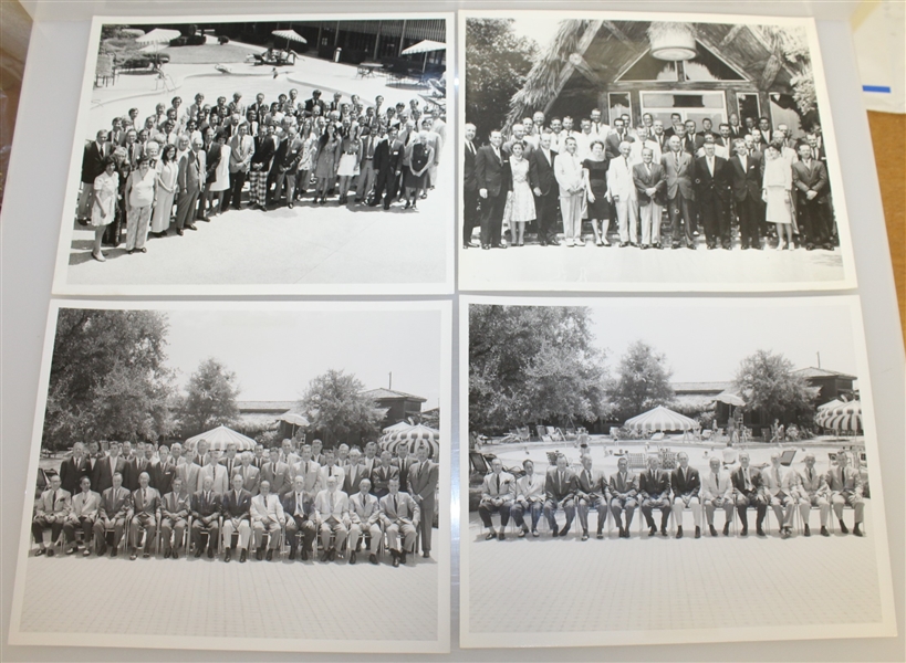 Ben Hogan's Personal Photos - Sixteen Hogan Company Employees Yearly Pictures