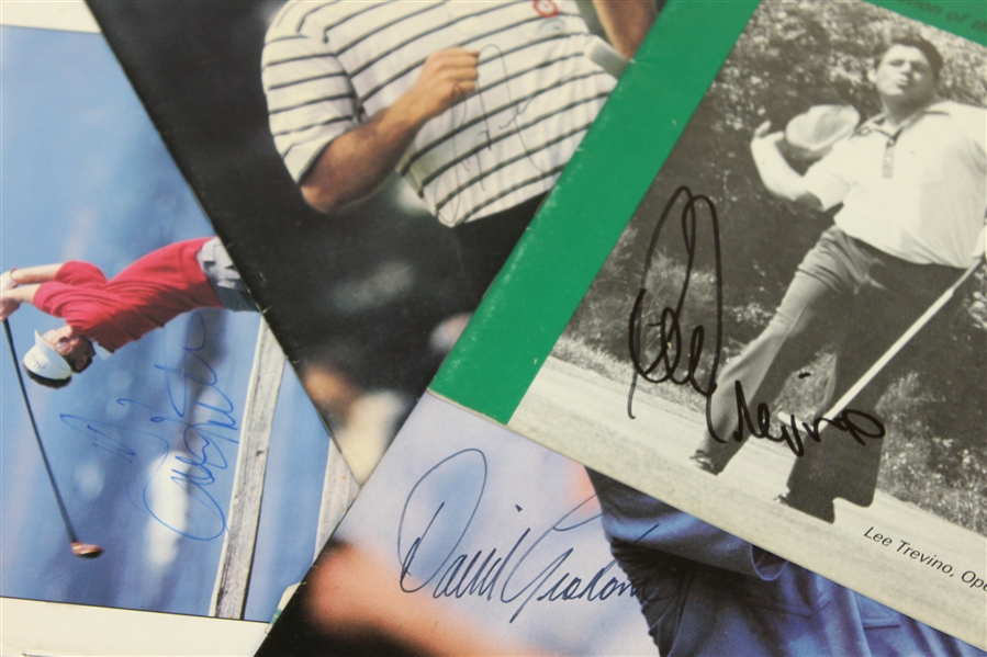 Golf Journal Magazines Signed by Trevino, Graham, Kite, & Nelson JSA ALOA
