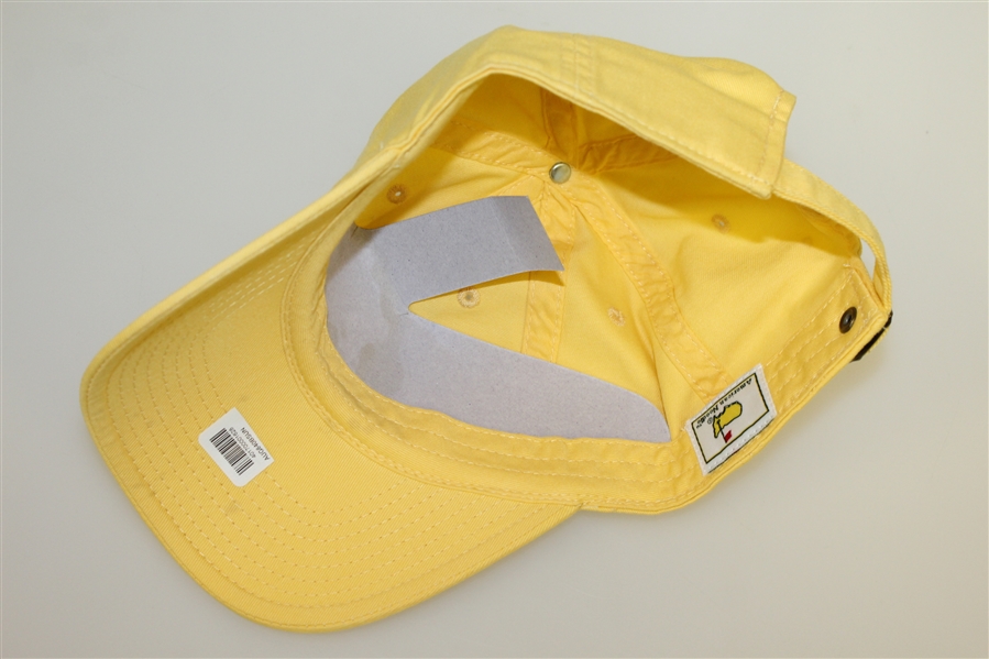Augusta National Golf Club Member Yellow '1933' Caddy Hat
