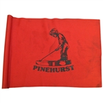 Pinehurst Golf Club Red Putter Boy Used Course Flown Flag