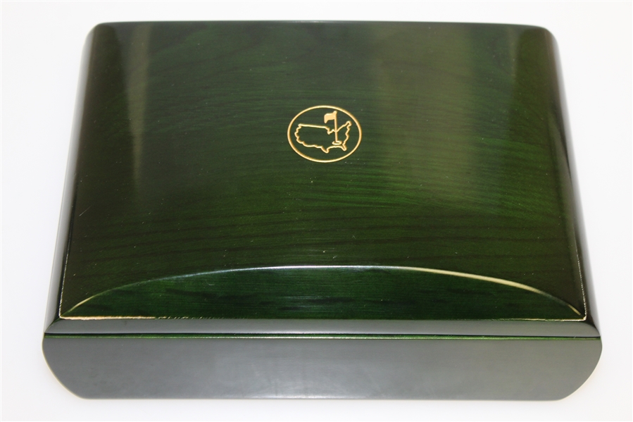 Masters 2015 Commemorative Emerald Box with Two Sleeves of Golf Balls