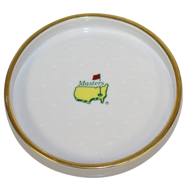 Masters Undated Ceramic Coin Tray with Augusta National Logos on Face 