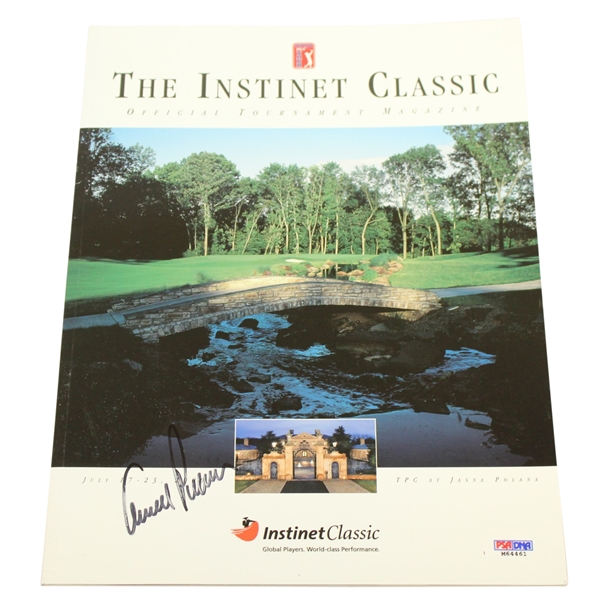 Arnold Palmer Signed 2000 The Instinet Classic Program PSA/DNA #M64461
