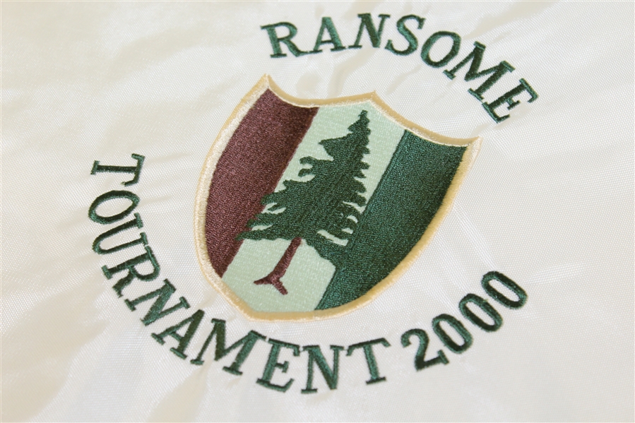 Pine Valley Golf Club 2000 Ransome Tournament Used Flag