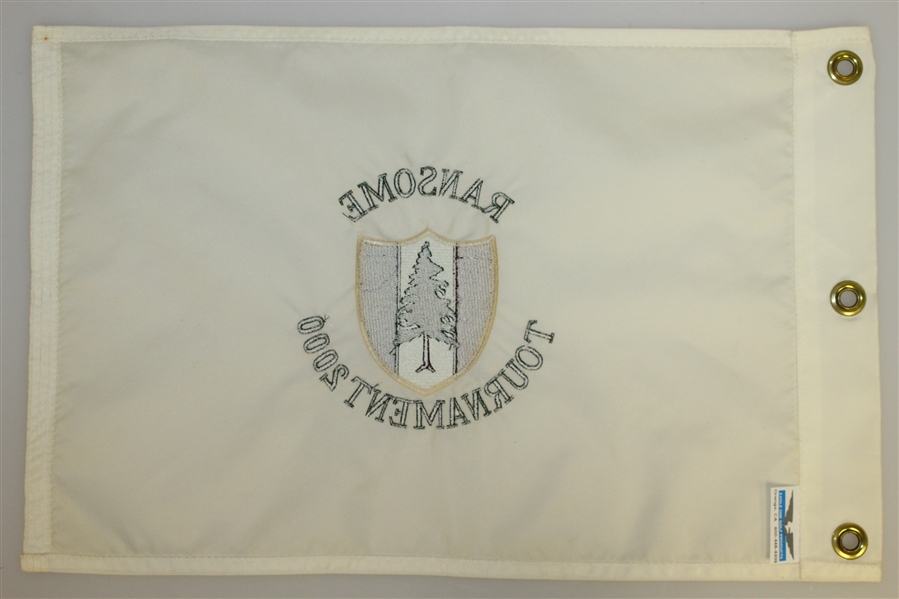 Pine Valley Golf Club 2000 Ransome Tournament Used Flag