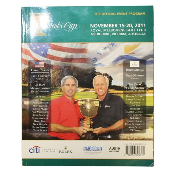 2011 Presidents Cup Program