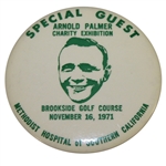 1971 Guest Arnold Palmer Charity Exhibition Badge