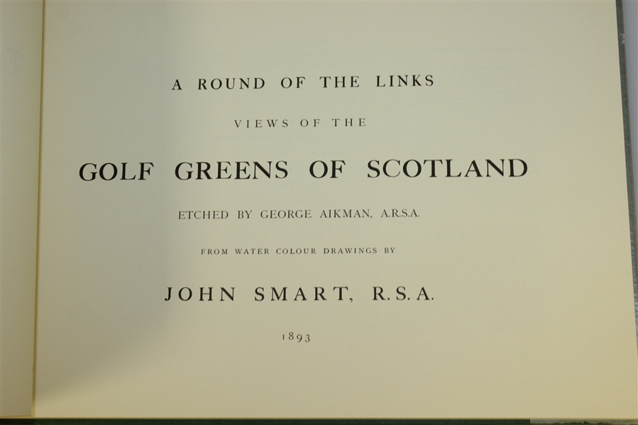 'Some Of The Rules Of Golf' Introduced By Alan Jenkins & 'The Greens Of Scotland' By John Smart
