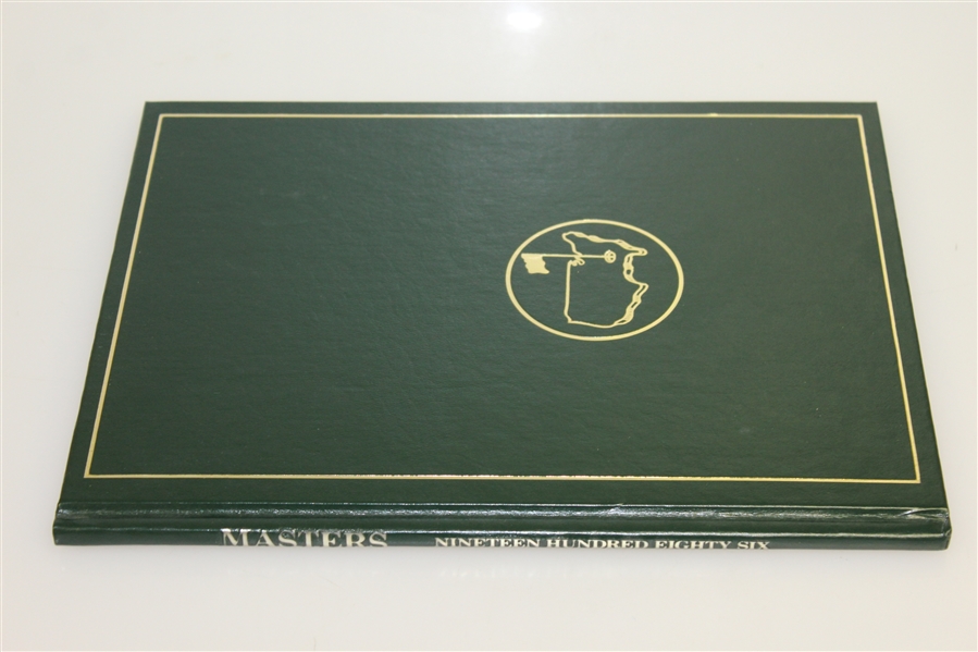 1986 Masters Tournament Annual - Jack Nicklaus Winner