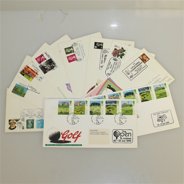  British Open Stamped & Cancelled Catched - 1982-1995