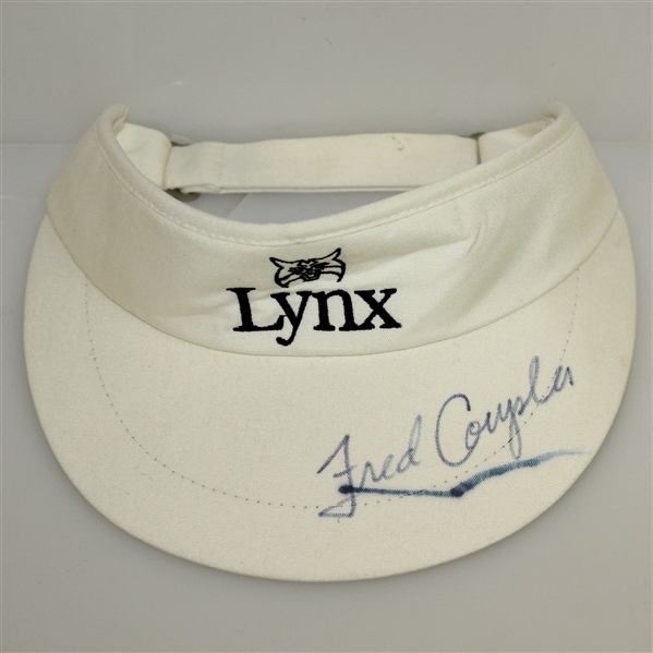 Fred Couples Signed Lynx Visor - Personally Worn JSA AOLA