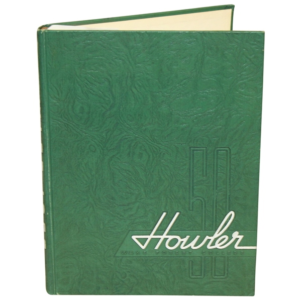 1950 Wake Forest College 'The Howler' Yearbook with Arnold Palmer