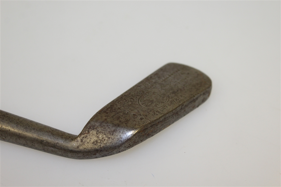 Smooth Face Hand Forged D. Anderson & Sons St. Andrews Scotland Special Putter w/ Pat. Number
