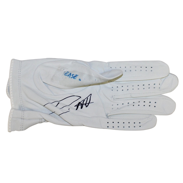 Danny Willett Signed Golf Glove JSA ALOA