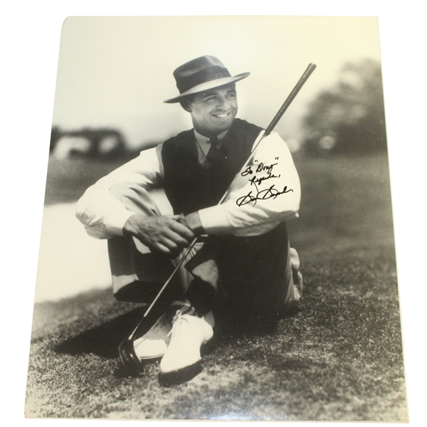 Sam Snead Classic Signed Matted Photo to Doug Sanders PSA/DNA #AG01102