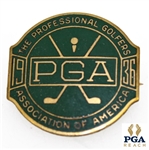 1936 PGA Champ. @ Pinehurst C.C. Contestant Badge - Denny Shute Win - NRMT, W/Seldom Seen Original Packaging!