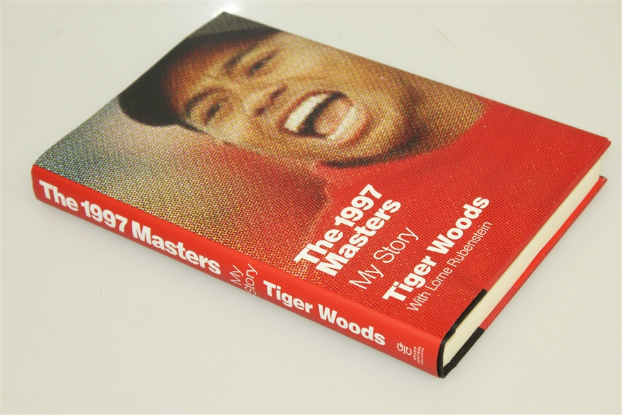 Tiger Woods Signed 'The 1997 Masters: My Story' Book FULL JSA #Z87409
