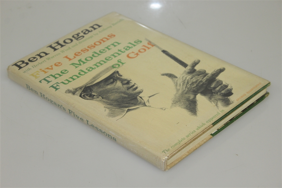 Ben Hogan Signed 1st Ed. 1957 Book 'Five Lessons: The Modern Fundamentals of Golf' JSA ALOA