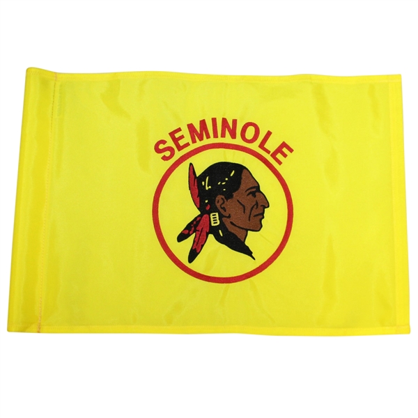 Official Seminole Golf Club Embroidered Course Flag
