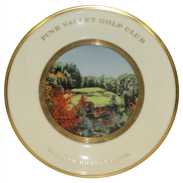 Pine Valley Golf Club Lenox Warner Shelly Bowl - 5th Hole