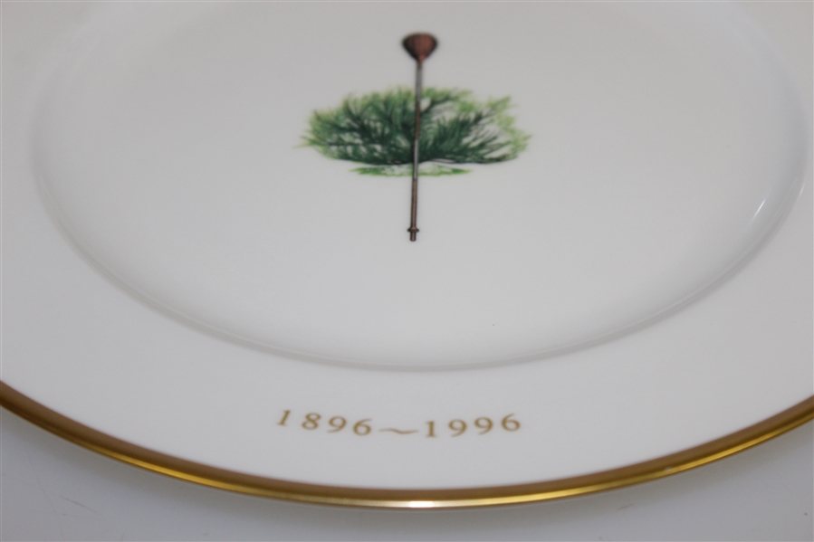 Merion Golf Club 1896-1996 Anniversary Ceramic Plate by Boehm