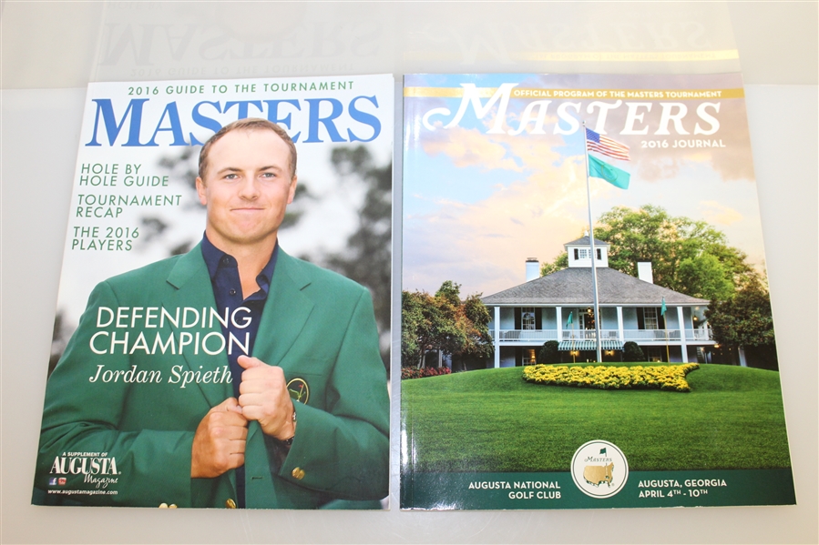 Twelve Masters Journals, Spectator Guides, Information Pamphlets - Multiple Years