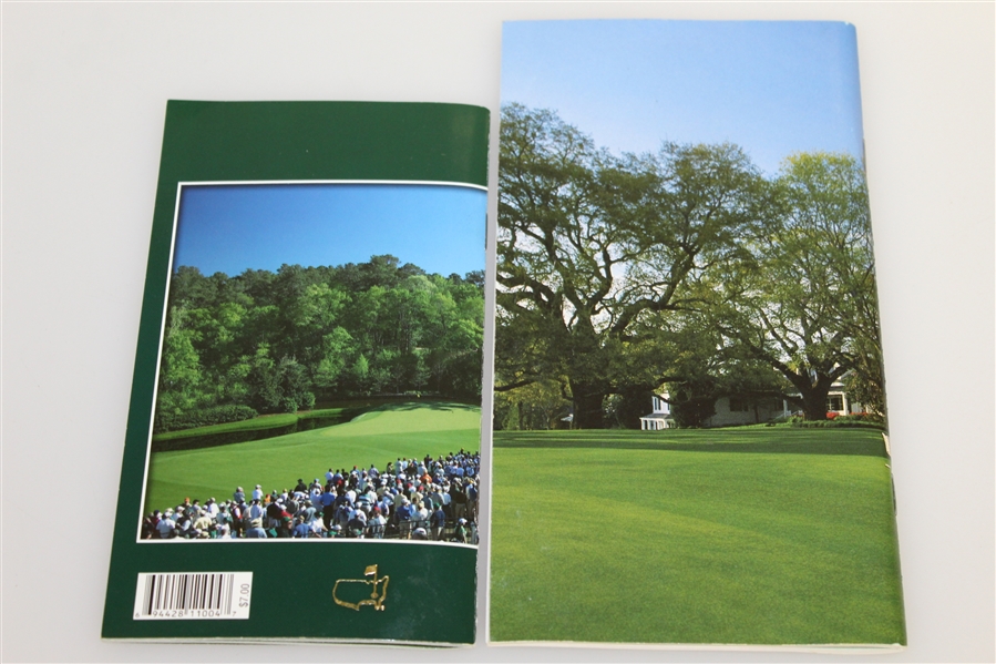 2004 Masters Tournament Yardage Guide & Spectator Guide - Phil Mickelson 1st Green Jacket!