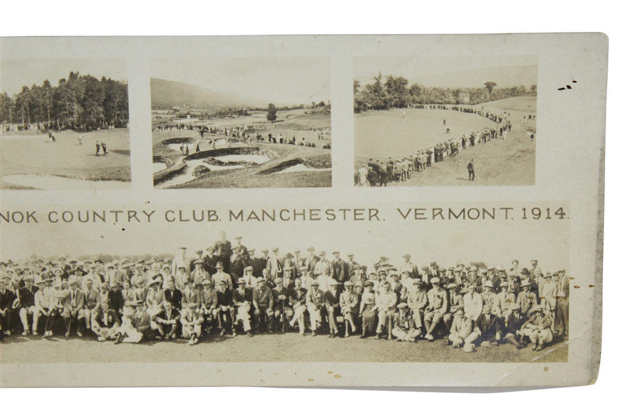 1914 National Amateur Championship Ekwanok Country Club Post Card