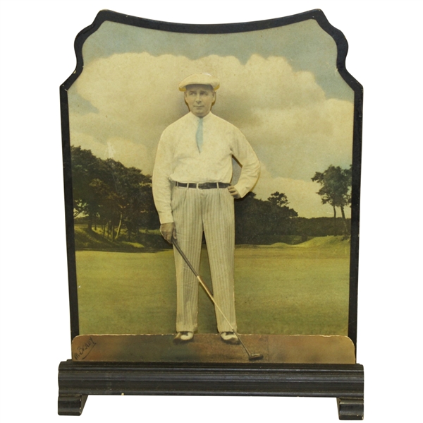Mike Brady (2x US Open Runner-Up 1911 & 1919) Multi-Depth Cardboard Counter Golfer Display