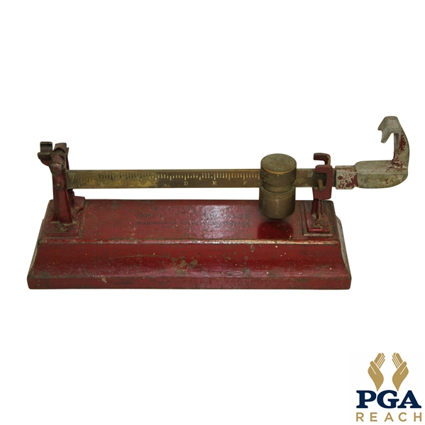 Scarborough Motor Guide Company Golf Club Matching Scale - Red