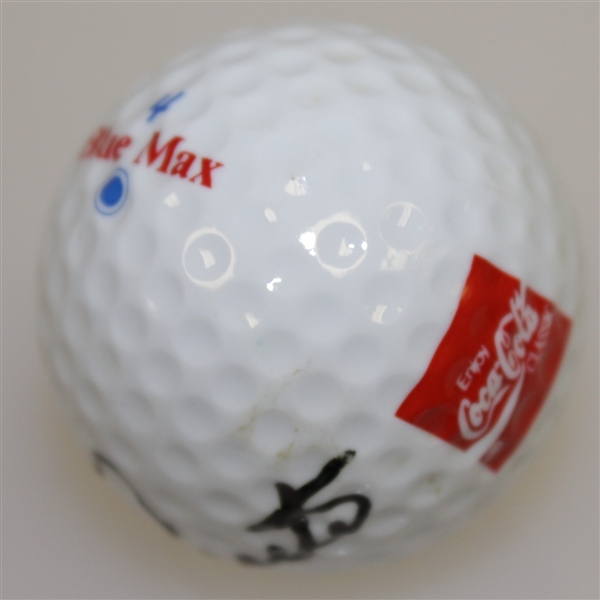Calvin Peete Signed Dunlop CocaCola Logo Golf Ball JSA ALOA