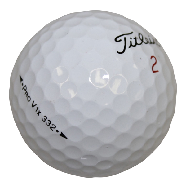 Jack Nicklaus Masters Personal Used Titleist 2 Golf Ball