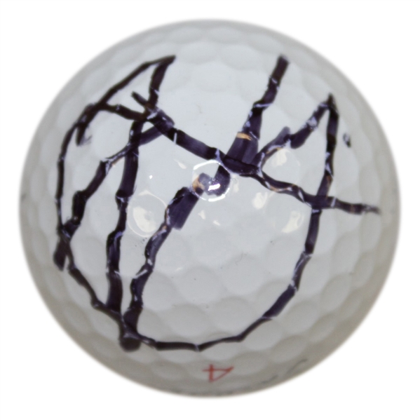 Xander Schauffele Signed Masters Logo Golf Ball JSA #CC66645