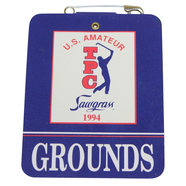 1994 US Amateur Championship at TPC Sawgrass Grounds Badge - Tiger 1st Amateur Wins