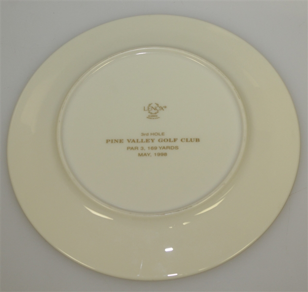 Pine Valley Golf Club Herbert J Adair Trophy Lenox Plate