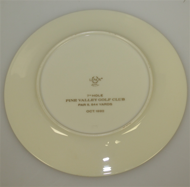 Pine Valley Golf Club Canada Cup Trophy Lenox Plate