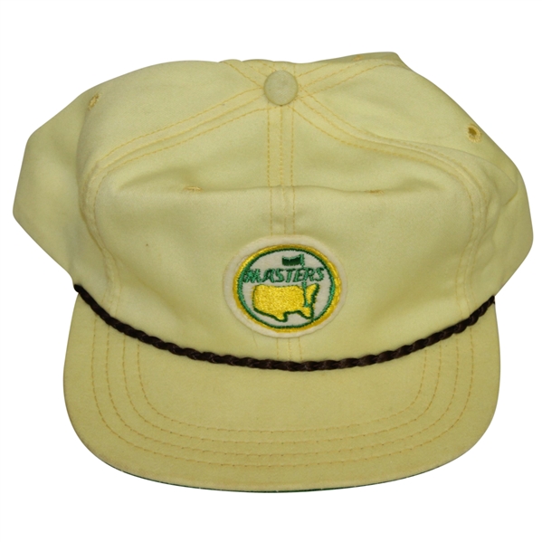 Vintage Masters Circle Patch Yellow Hat - Made by Derby Cap