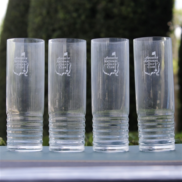 Set of Four Augusta National Golf Club Member Highball Glasses