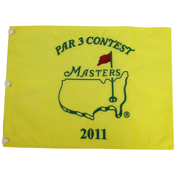 Masters Embroidered Par 3 Flags - 2011, 2012, 2013, & 2014