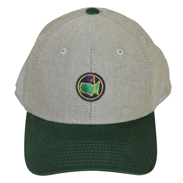 Masters Circle Patch Logo Berckman's Place Gray Green Hat - Made by American Needle