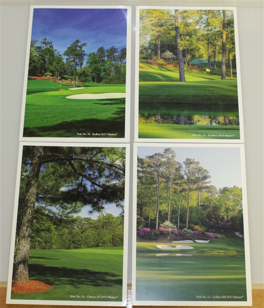 Thirteen Masters Menus from 2003-2017 - Great Condition
