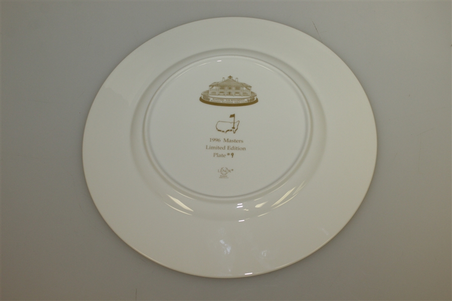 Masters Limited Edition Lenox Commemorative Plate #9 - 1996